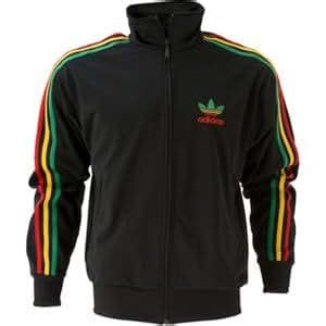 schwarze rot-gelb-grün adidas firebird rasta jacke|Adidas firebird track pants.